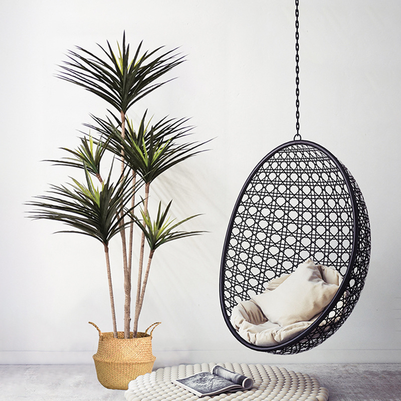 Ficus Lyrata Tree - Plantas Dracaena artificiales grandes de 90-120cm,