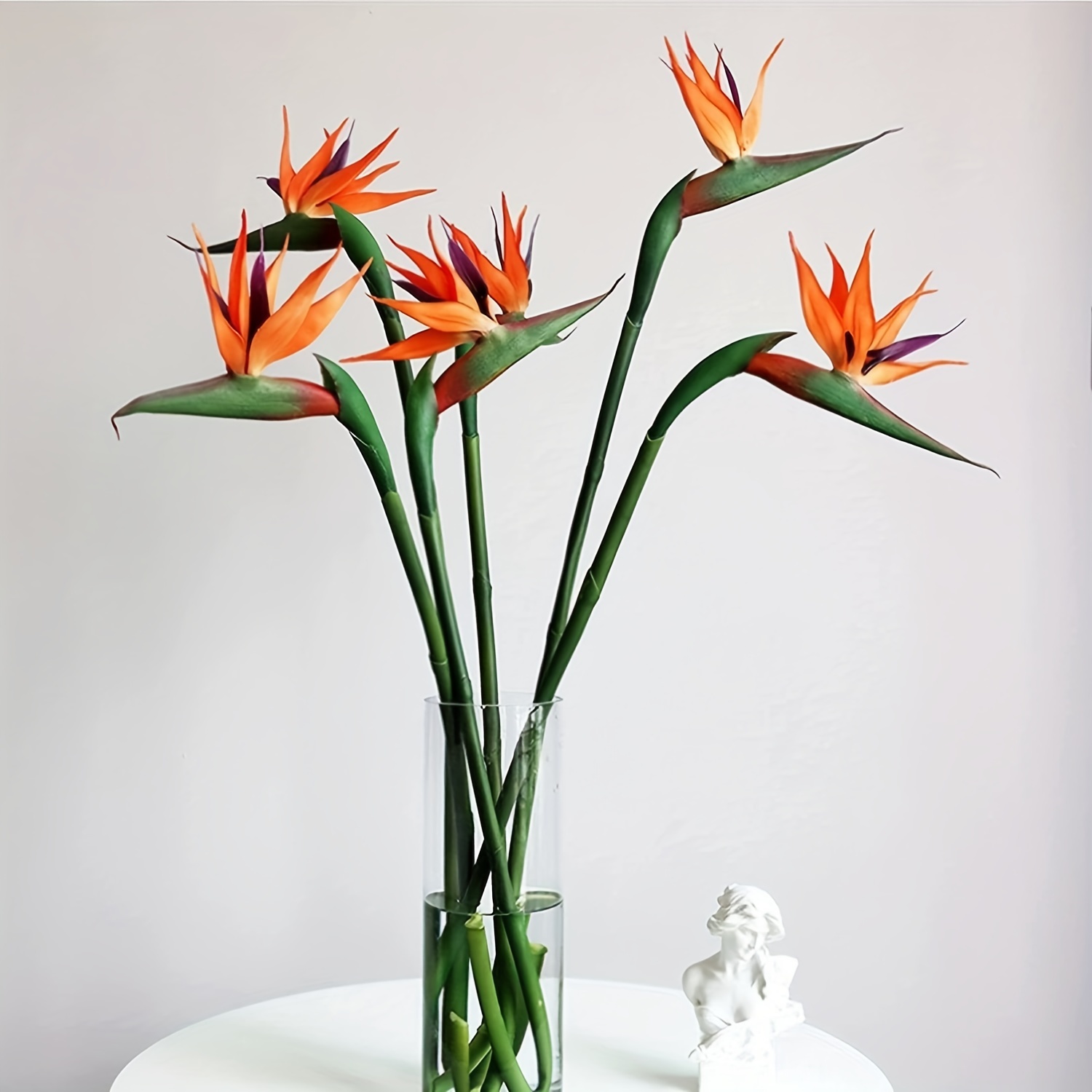 3 uds. De flores artificiales  - Bird Paradise Strelitzia reseña y precio
